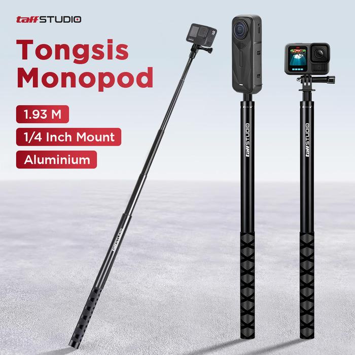 Cahayastore - Tongsis Kamera Panjang | Invisible Selfie Stick | Holder Insta360 GoPro