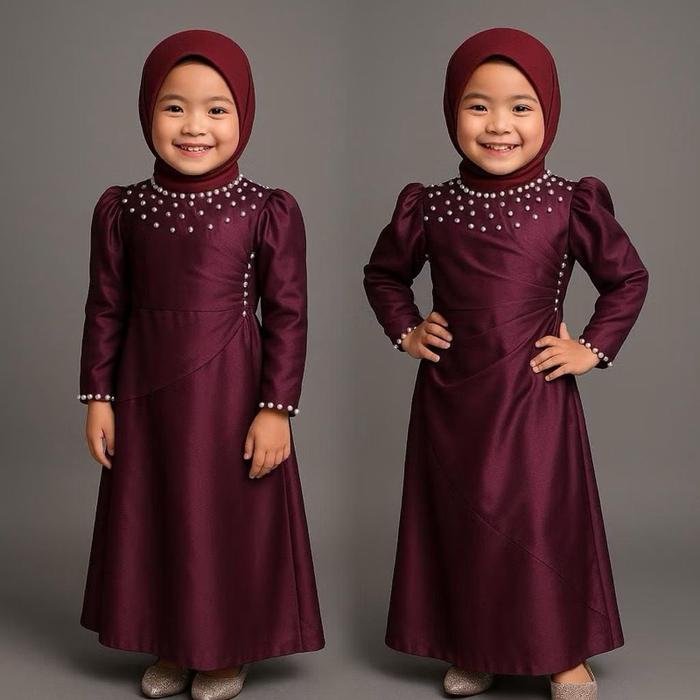 Terbaru Dress Viral Anak Baju Kondangan Gamis Anak Terbaru Model Terkini Dan Trendy