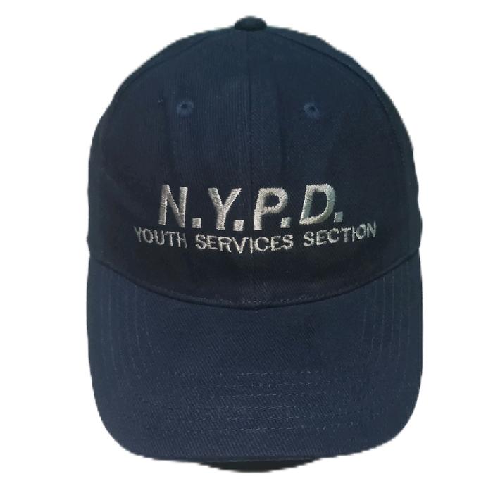 Topi Snapback New York Police Department NYPD Youth Services Section (New Stock)