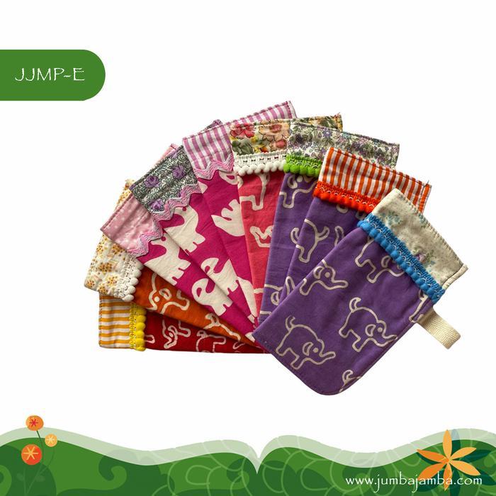 Tempat Kacamata Kain Bahan Batik Katun - Elephant Batik Fabric Glasses Pouch Sample Sale