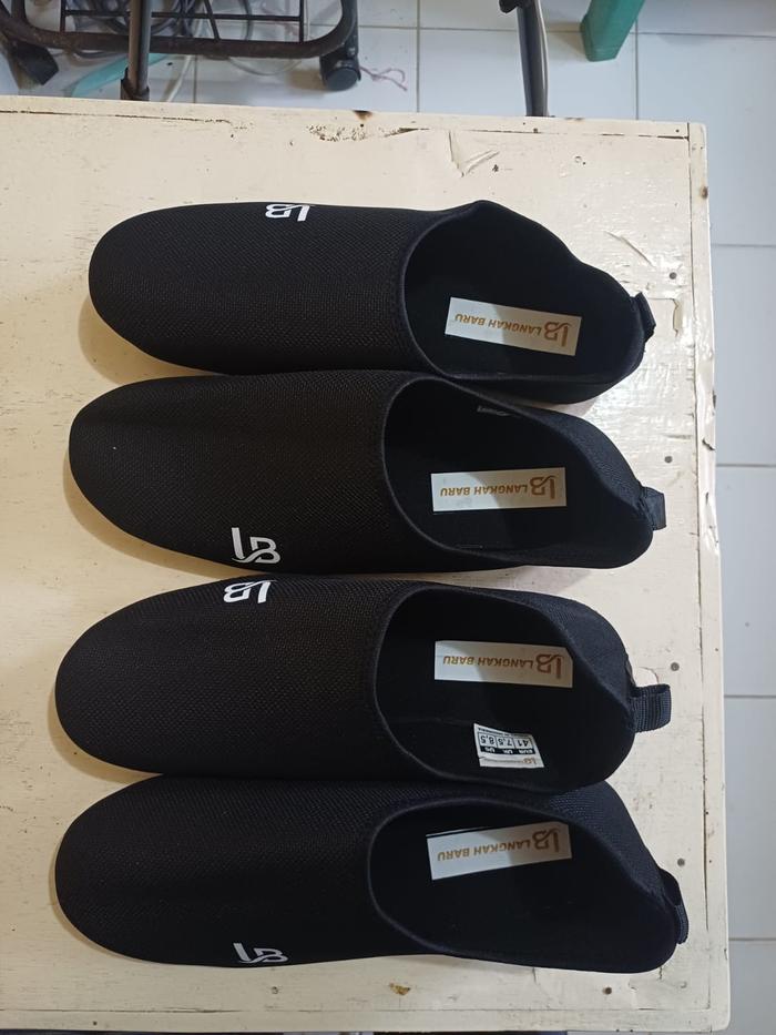 Paket Hemat 2 pasang,Sepatu Terapi, Sepatu Pasca stroke, Sepatu Lansia, sepatu pria dan wanita Kaos 