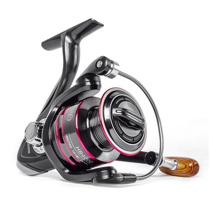 HB 500-6000 Series Fishing Reel Metal Spool Spinning Reel 8KG Max