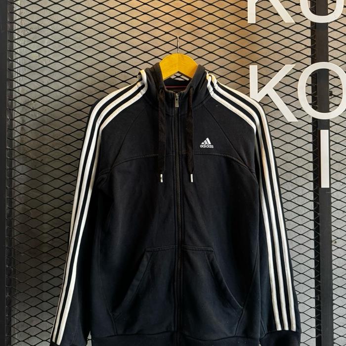 Jaket adidas ziphoddie original preloved
