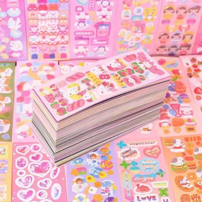 CLAIYDREAM STICKER / STIKER MOMO 1BOX ISI 100 LEMBAR STICKER