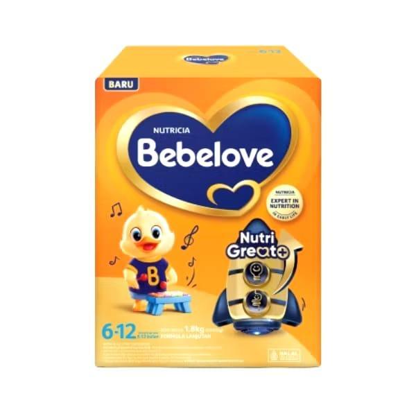 Bebelove 6-12 1800Gr Susu Formula Bayi Kemasan Baru