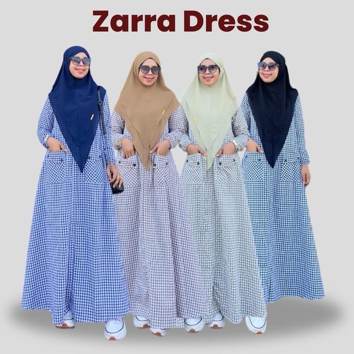 Zarra Dress Aurora - Gamis Katun