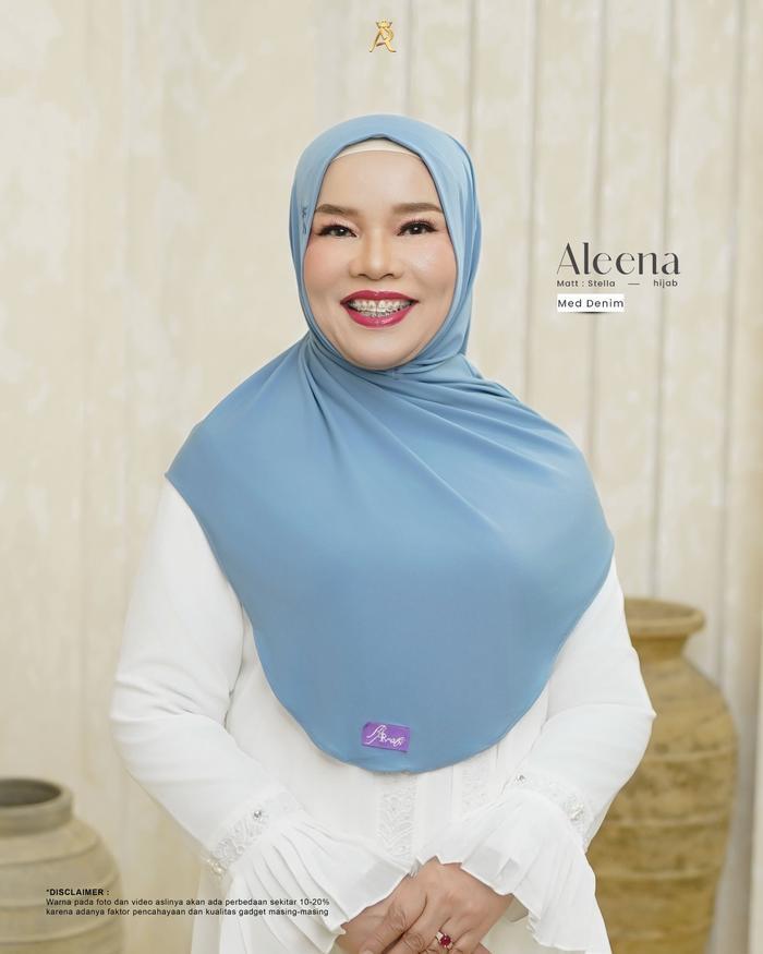 AR RAFI X OMA GALA - Aleena Hijab - Hijab Bahan Stella
