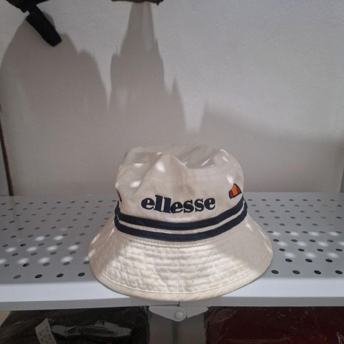 Bucket Hat Ellesse White Original
