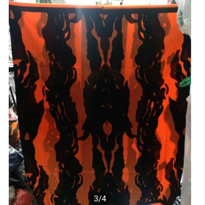 Spesial Sarung Loreng Pemuda Pancasila/Sarung Dewasa Pemuda Pancasila Muslim Motif Hitam Batik Katun