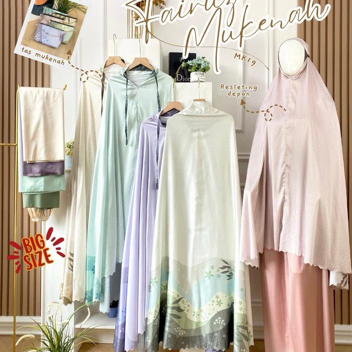 Mukenah armani silk fairuz