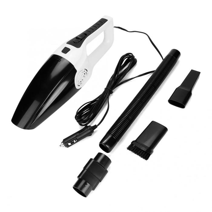 Vacuum Cleaner Portable 120W 3600 Mbar Wet & Dry Kendaraan Mobil