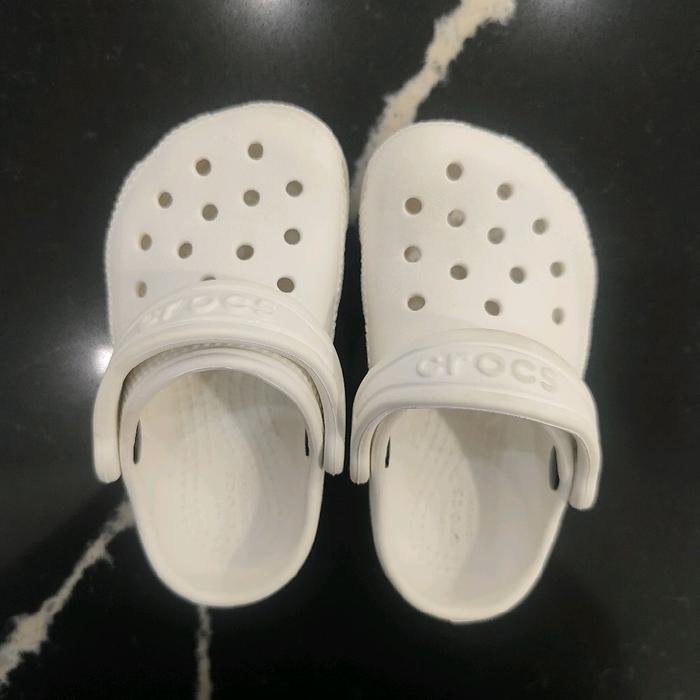 Crocs Baby putih Preloved