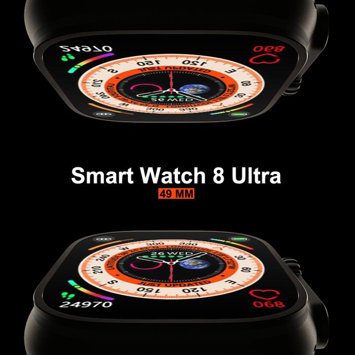 49mm Titanium Alloy Smartwatch Ultra Bluetooth Call Wireless Charge