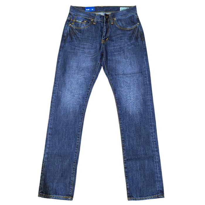 Celana Jeans Pria Reguler Fit B0MB0GIE 2705 Series Biostone Raw Denim Panjang