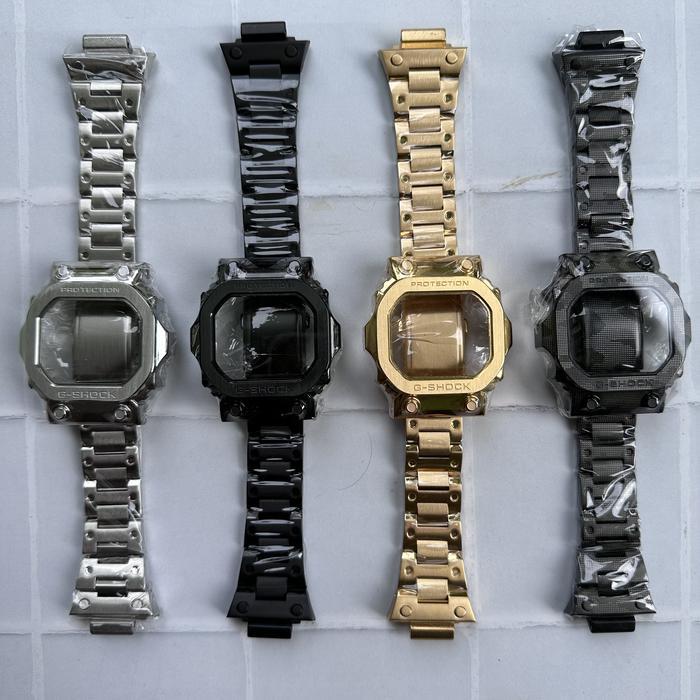 PREMIUM Bnb gx56 steel bezel strap metal gx56 bnb steel gshock gx56 gx-56 Stainless Watch