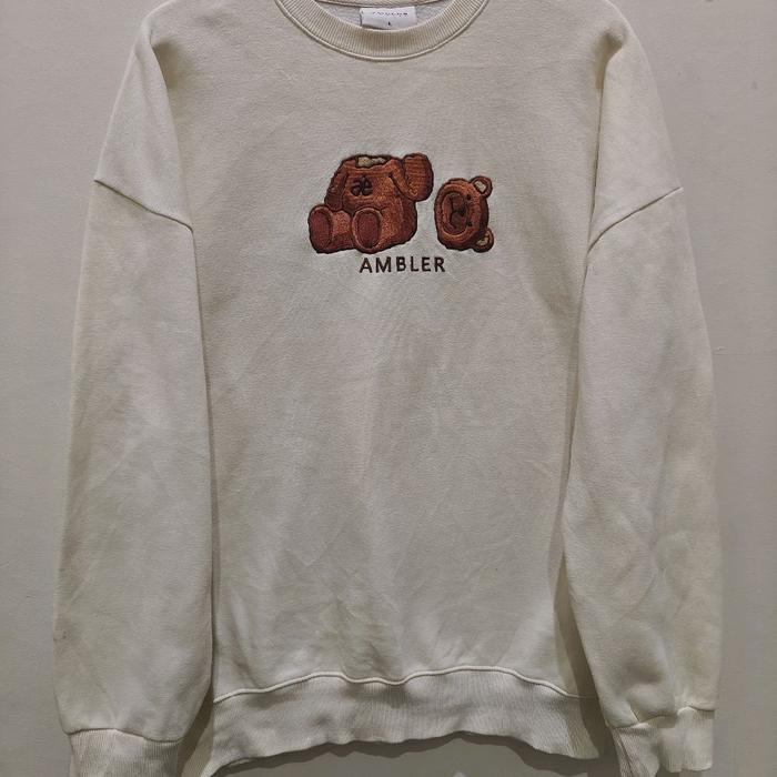 Crewneck Ambler Bear Cream