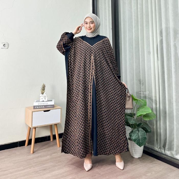 BILLION KAFTAN QANITA LD 170 SUPER JUMBO LENGAN PANJANG KERUT BUSUI KAFTAN TERMURAH