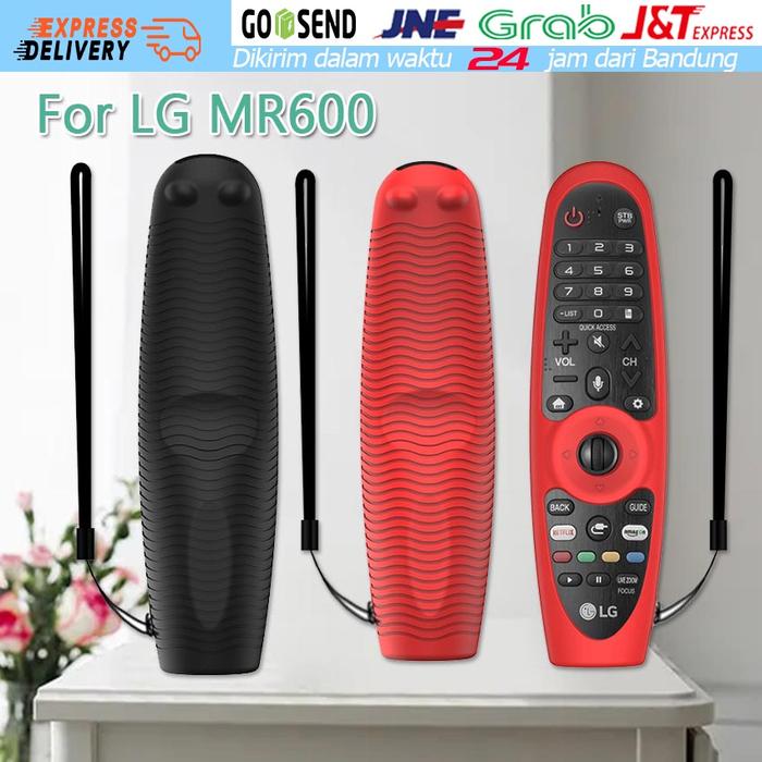 Case Magic Remote LG AN-MR600/MR650/MR18BA/MR19BA/MR20GA Smart Tv Sarung / Cover Silikon Remote LG
