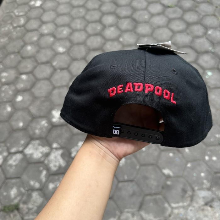JOSS DC SHOES X MARVEL DEADPOOL TOPI SNAPBACK DEWASA NEW ORIGINAL 100%