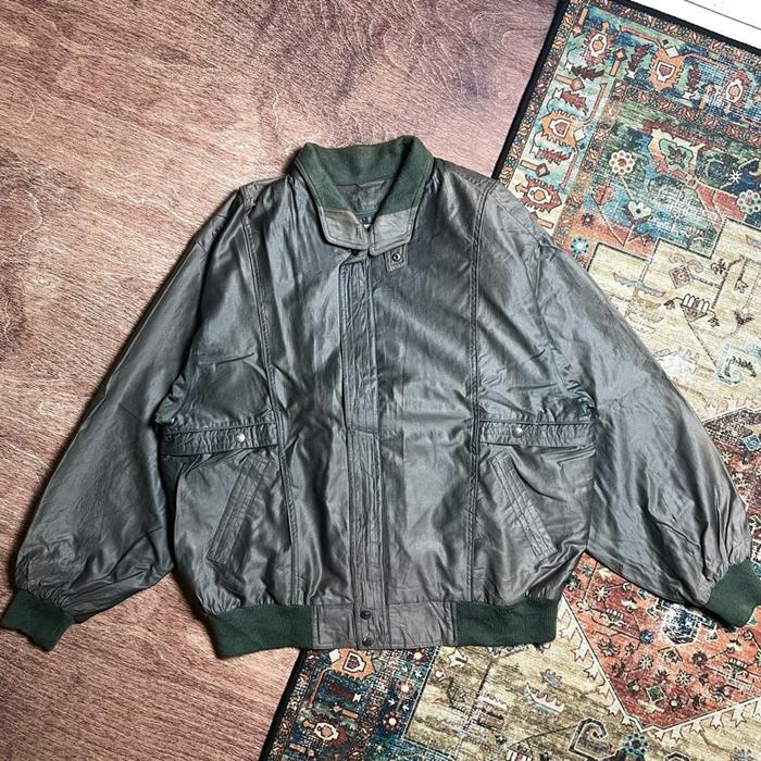 Casual Work Jacket Harrington Jumbo Swingtime green army