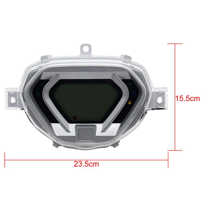 Baru Digital Speedometer Meter Odometer Tachometer untuk Honda Ex5