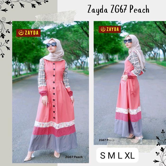 COD!! GAMIS Muslim ZAYDA TERBARU!! ZG67!!