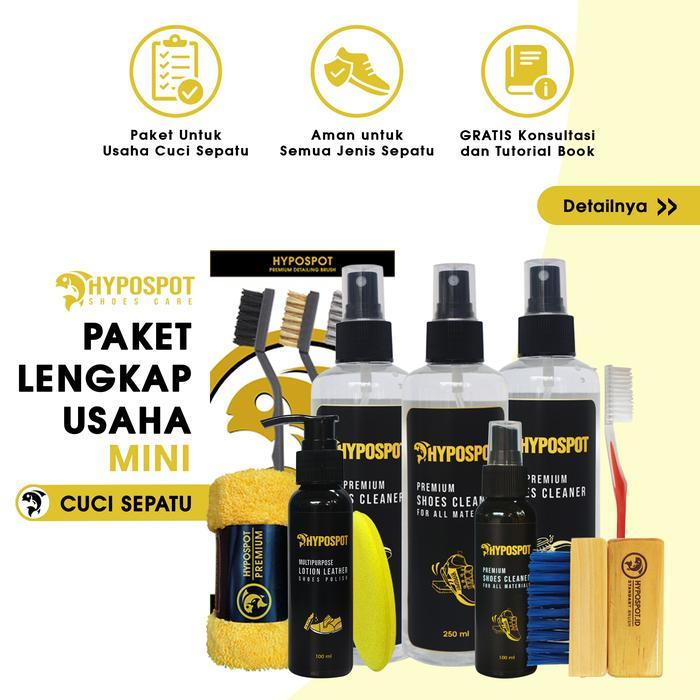 baru - hypospot paket usaha mini - paket usaha laundry murah - sabun sepatu
