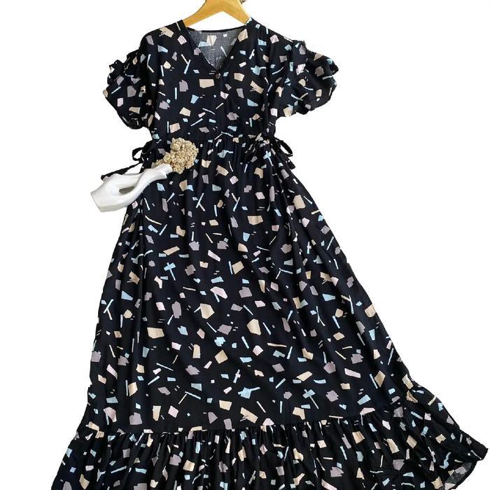 Daster Kimono Sesilia untuk Wanita Motif Dressi