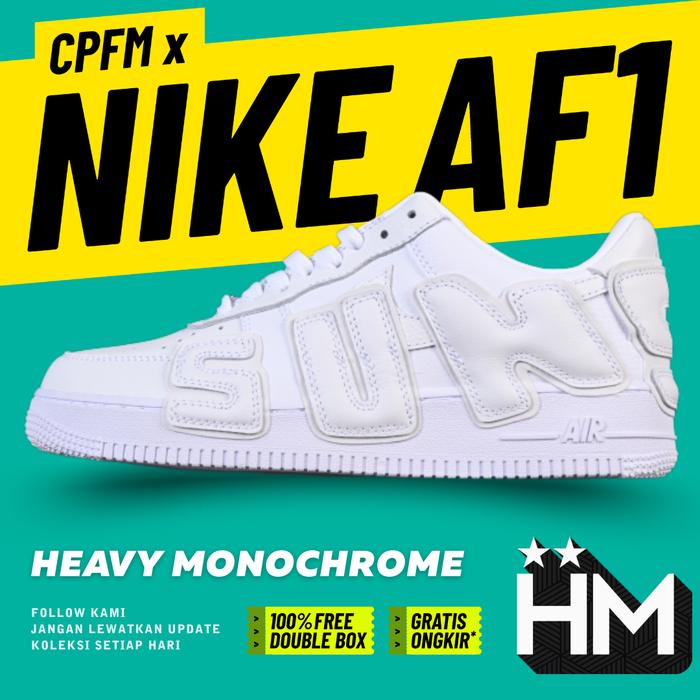 Cactus Plant Flea Market x AF 1 Low White Light Bone Sneaker DD7050-100 (Size 36-47.5)