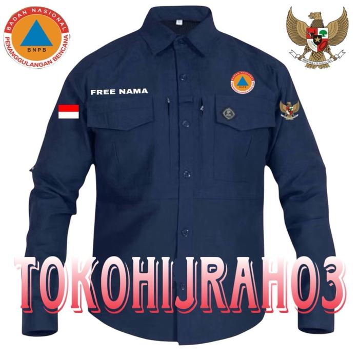 SERAGAM TACTIKAL DRILL BNPB BADAN NASIONAL PENANGGULANGAN BENCANA SERAGAM TACTIKAL DRILL PDL BNPB KE