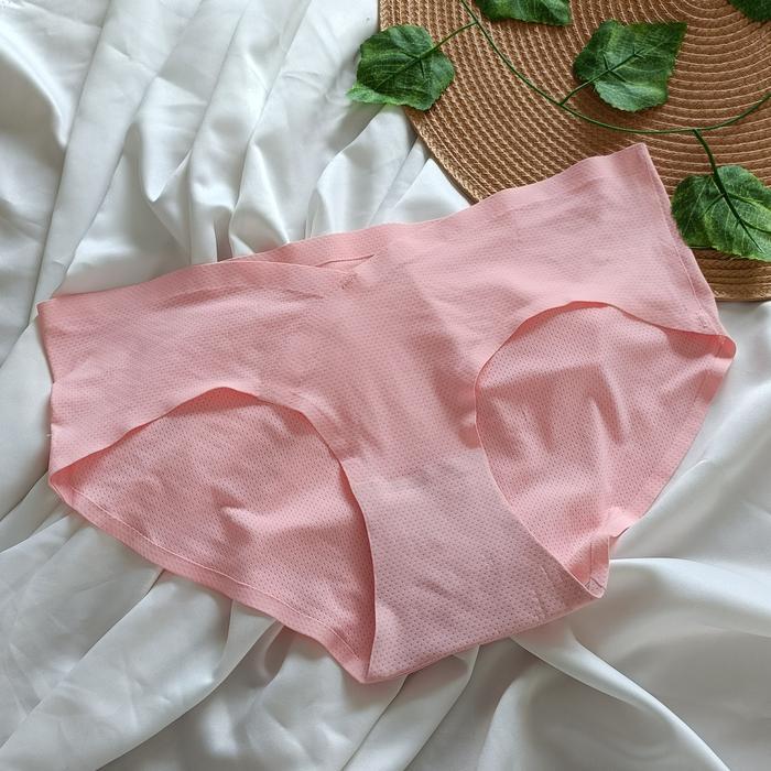 Celana Dalam Hamil Seamless Cd Wanita Rendah Pinggang Panty Es Sutra Bumil Sepinggul Cd Bernapas Hit