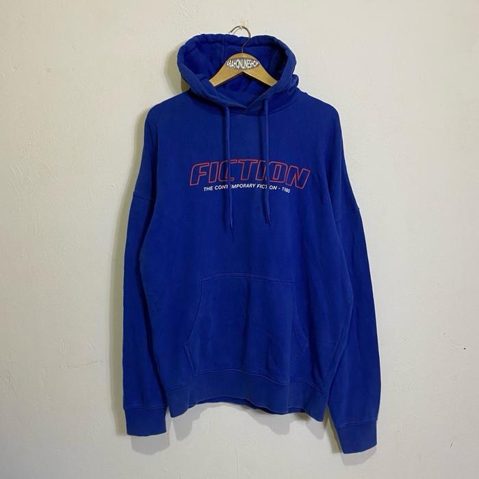 Hoodie spao fiction blue 1980
