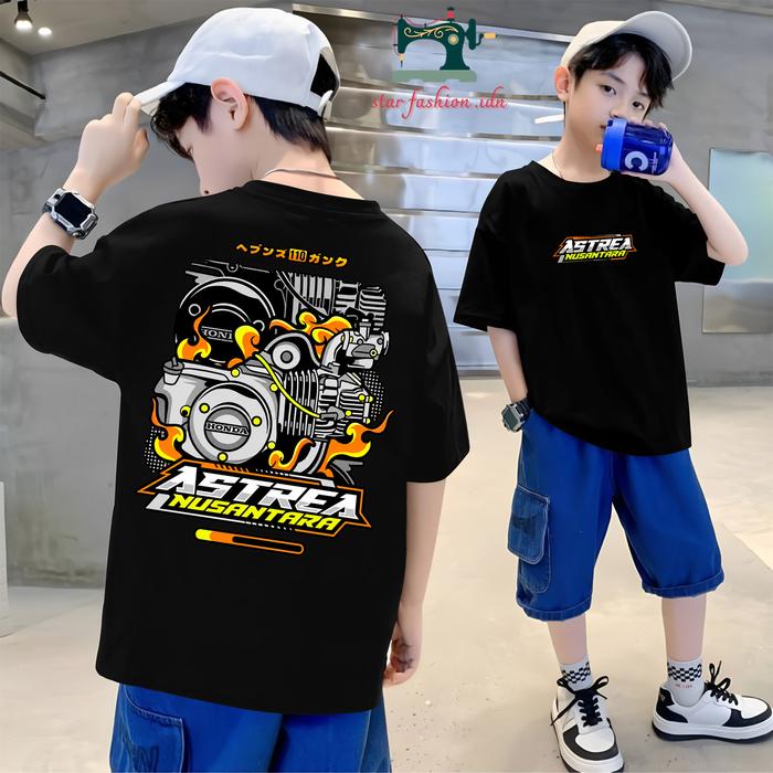 Kaos anak Astrea Nusantara Kaos Otomotif Kaos Distro Combed 30S