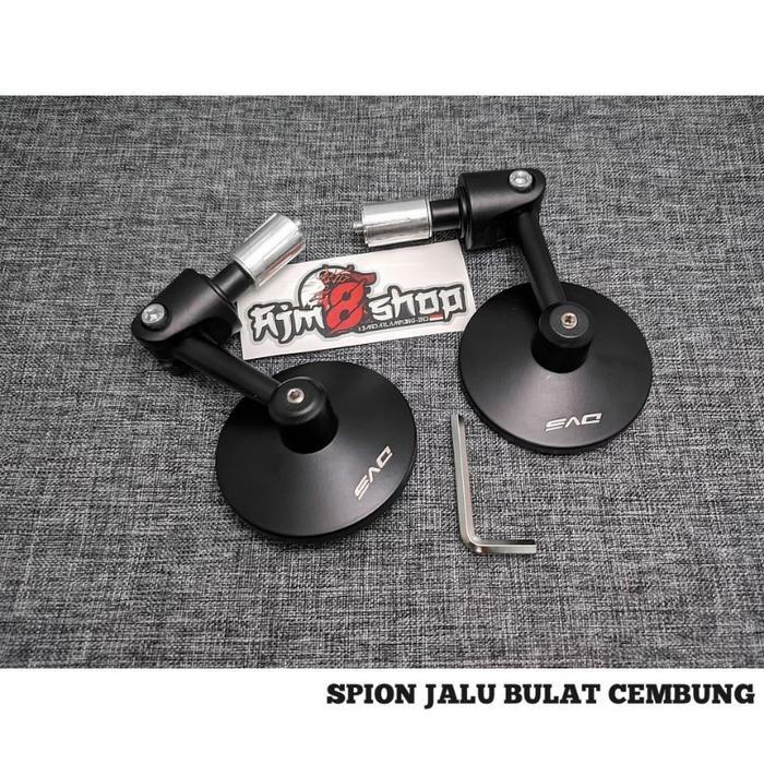 Handgrip RCB RacingBoy Original Hg55 + Spion Jalu Bulat Sarung Gas RCB Spion Jalu Cembung Universal