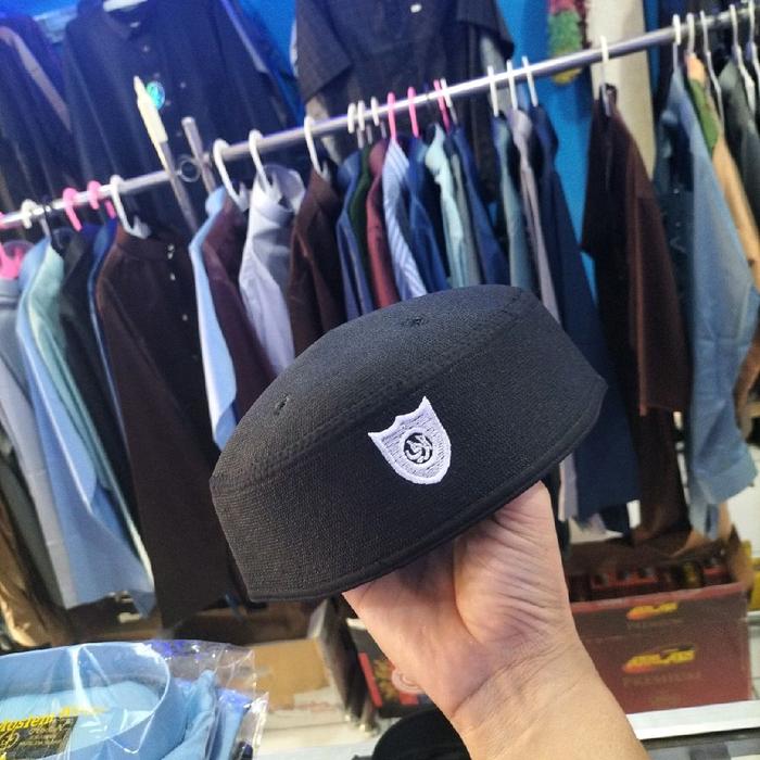 kopiah Malaysia hitam khusus tinggi 5cm terlaris