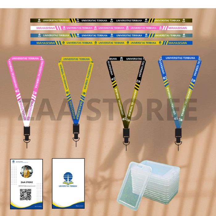 Lanyard UT dan cetak ktm tersedia 4 warna