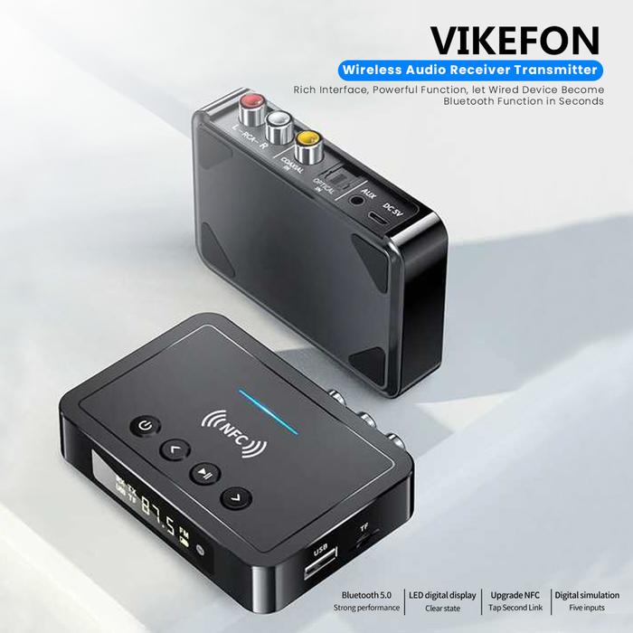 Permata Mall | Bluetooth Audio Receiver | Bluetooth Audio Transmitter | Adapter AUX NFC