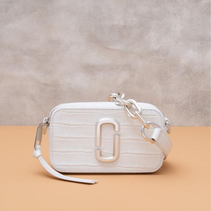Snapshot croc stamp Black Cotton