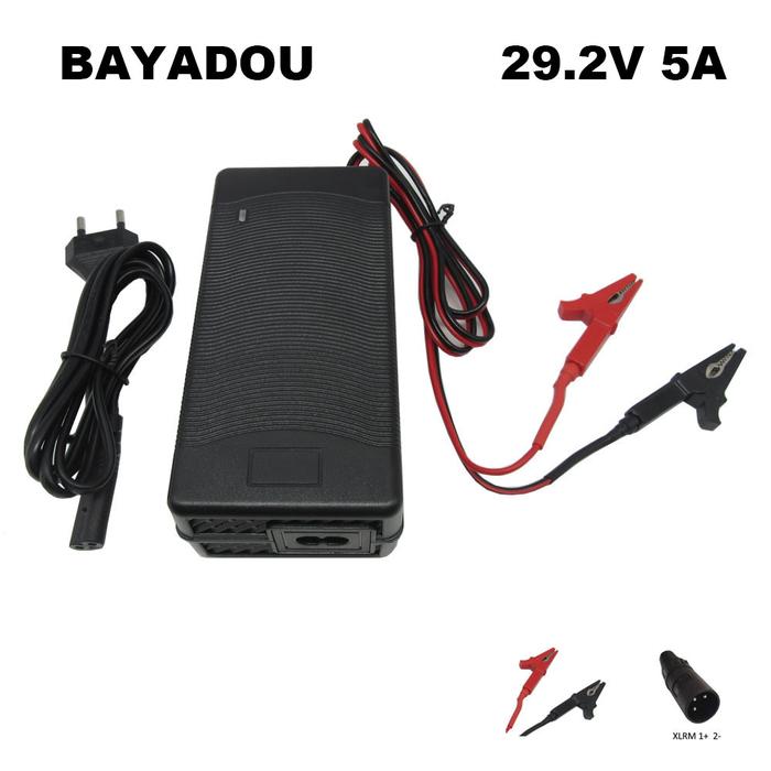 29.2V 5A 24 Volt 8S Lifepo4 Fast Charger 24V Electric Bike Bicycle