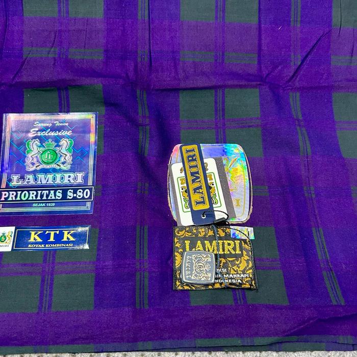 PROMO TERBATAS EDISI CUCI GUDANG Sarung  lamiri asli jadul tipe Kdt classic motif Bhs bahan ful sutr