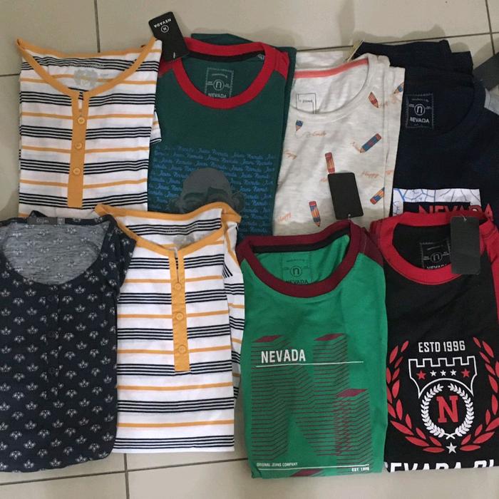*Nevada *kaos lengan panjang wanita