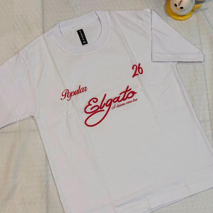 Elgato Atasan Kaos Anak Bahan Katun Premium