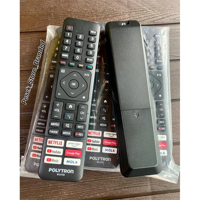 Remote Remot Smart Tv Android Polytron Original 81J172
