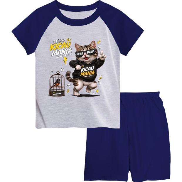 Kaos AnakJSJ// BAJU SETELAN/ SETELAN KIMONO ANAK CEW/COW/GAMBAR KICAU MANIA 2/BURUNG SANGKAR/JAKARTA
