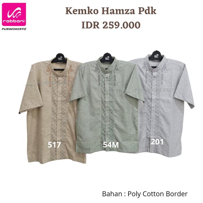 RABBANI - KEMEJA KOKO HAMZA PDK / KEMKO HAMZA RABBANI