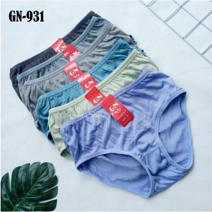 1 Lusin Celana Dalam Wanita Katun Golden Nick 931/Celana Dalam Wanita Terbaru/CD Wanita Kekinian/Dal
