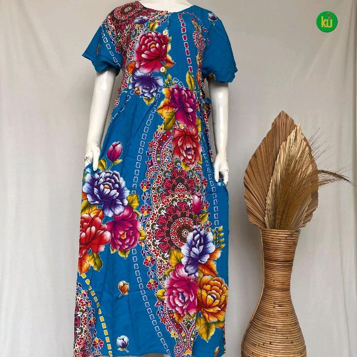 LONGDRESS 47 LD 105 KENCANA UNGU LABEL HIJAU Busui