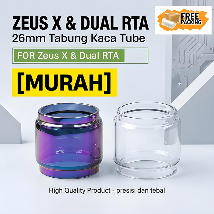 LIMITED DEAD RABBIT V3 RTA Replacement Glass | tabung kaca tube tank