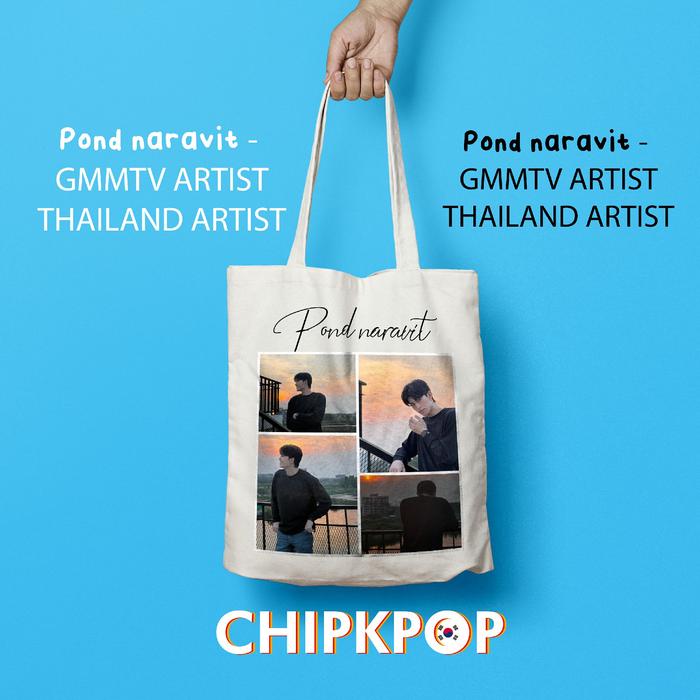 POND NARAVIT GMMTV [PAKET SET] TOTEBAG POND GMMTV I POND NARAVIT I TOTEBAG THAILAND I TOTEBAG MURAH 