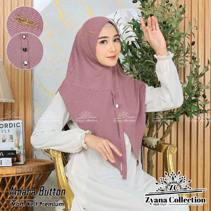 Jilbab Zyana Amara button